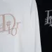 9Dior Embroidered Logo Round Neck Sweatshirt Black/White #A53792