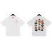 6AMIRI STATION PATCH TEE T-shirt for men White/Black #A53414