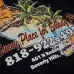 6Amiri T-shirt with print Sunny Place 260g Black/White #A53781