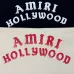 4Amiri T-shirts Cotton Hollywood Black/White #A54011