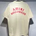 6Amiri T-shirts Cotton Hollywood Black/White #A54011