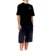 9Amiri T-shirts Cotton Hollywood Black/White #A54011