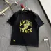 9Amiri T-shirts Gold letters logo #A46852