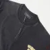6Amiri T-shirts Trendy Snake Pattern Washed Distressed Black #A53788