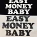 5Amiri T-shirts easy money baby Black/White #A54010