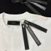 4Amiri T-shirts easy money baby Black/White #A54010
