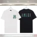 1Amiri Watercolor Short-Sleeve Logo Tee In Black/White #A53782