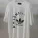 12Balenciaga T-shirts for Men BALENCIAGA × adidas T-shirt Logo Print Cotton 4 colors #A54088