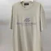8Balenciaga T-shirts for Men Balenciaga Men's Active Logo T Shirt Black/White #A54085
