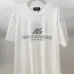 9Balenciaga T-shirts for Men Balenciaga Men's Active Logo T Shirt Black/White #A54085