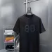 6Balenciaga T-shirts for Men Balenciaga Mud dyed Bitcoin short sleeve Black/White #A53444