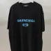 6Balenciaga T-shirts for Men Icon print cotton Black/White #A54084