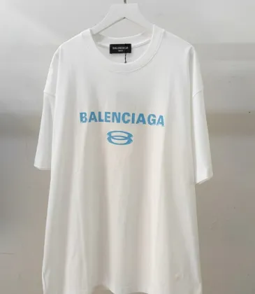 Balenciaga T-shirts for Men Icon print cotton Black/White #A54084