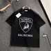 9Balenciaga T-shirts for Men Lamborghini Black/White #A46906