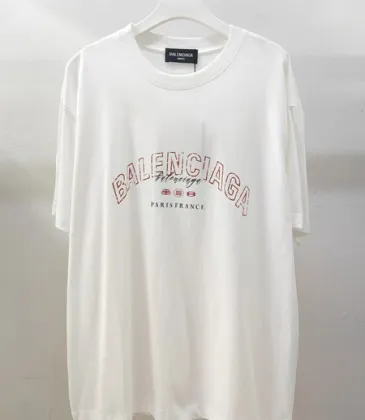 Balenciaga T-shirts for Men  Pure Cotton Graphic 2 colors #A54093