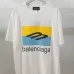 1Balenciaga T-shirts for Men  Pure Cotton Graphic White #A54094