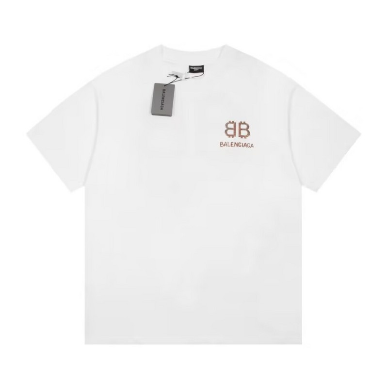 Balenciaga Bb Mode T-shirt in White for Men