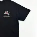 5Burberry T-Shirts for MEN Black Cross Stitch EKD​ Cotton T-shirt #A53446