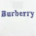 3Burberry T-Shirts for MEN Burberry Logo Printed Crewneck T-Shirt Black/White #A53445