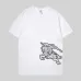1Burberry T-Shirts for MEN Knight Stamp Cotton T-shirt in Flax - Men Black/White/Brown #A53837