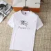 1Burberry T-Shirts for MEN Solid Color Black/White #A46467