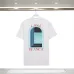 11Casablanca L'Arc Colore Printed Cotton T-shirt Pink/Black/White Casablanca #A53438