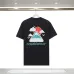 13Casablanca T-Shirts Casablanca – Wavy Mountain T-shirt  Black/White/Green #A53436