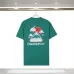 15Casablanca T-Shirts Casablanca – Wavy Mountain T-shirt  Black/White/Green #A53436