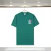 16Casablanca T-Shirts Casablanca – Wavy Mountain T-shirt  Black/White/Green #A53436
