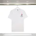 18Casablanca T-Shirts Casablanca – Wavy Mountain T-shirt  Black/White/Green #A53436
