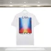 13Casablanca T-Shirts Gradient Casa Logo White/Black #A48652