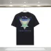 12Casablanca T-Shirts Miami Open x Forte Dei Marmi Short Sleeve Silk Shirt  Black/White #A53437