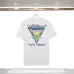 14Casablanca T-Shirts Miami Open x Forte Dei Marmi Short Sleeve Silk Shirt  Black/White #A53437