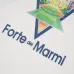 5Casablanca T-Shirts Miami Open x Forte Dei Marmi Short Sleeve Silk Shirt  Black/White #A53437
