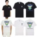1Casablanca T-Shirts Miami Open x Forte Dei Marmi Short Sleeve Silk Shirt  Black/White #A53437