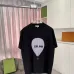 1CELINE LOOSE T-SHIRT IN COTTON JERSEY Black/Pink/Grey #A53417