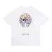 9Chrome Hearts T-shirt for MEN Black/White #A51188