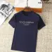 1D&amp;G T-Shirts for MEN Crew Neck Black/White/Grey/Dark Blue Printing logo letter  #A46470