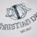 4Dior T-shirts for men Christian Dior EST1917 Black/White #A53929