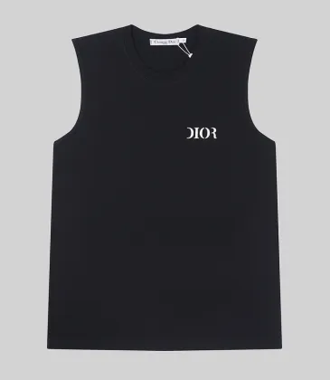 Dior Vest for men Black/White #A53441