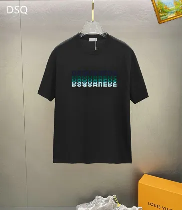 DSQ Designer Gradient Logo T-Shirt - Unisex Oversized Fit S-5XL #A53246