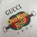 6Gucci T-shirts for Gucci Men's AAA T-shirts Black/White #A53936