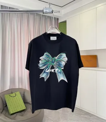 Gucci T-shirts for Gucci Men's Print Cotton AAA T-shirts 4 colors #A54078