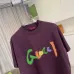 3Gucci T-shirts for Gucci Men's Print Cotton AAA T-shirts 4 colors #A54081