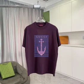 Gucci T-shirts for Gucci Men's Print Cotton AAA T-shirts 4 colors #A54082