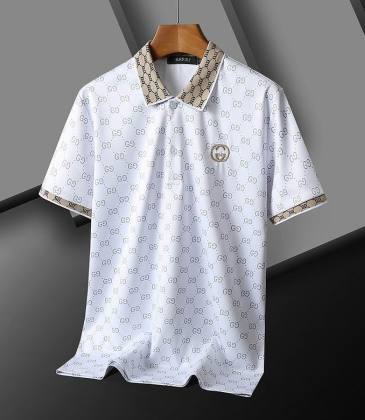  GG Polo Shirt for Men White #A38614