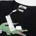 12LACOSTE T-Shirs for MEN Black/White #A47252