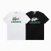 1LACOSTE T-Shirs for MEN Black/White #A47252