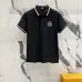 3LOEWE T-shirts Polo for MEN Black/White #A46640