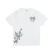1LOEWE T-shirts for MEN Bird embroidery Black/White #A48645